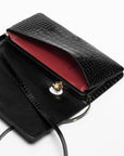 CHANEL Clutch Embossed Crocodile