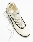 Chanel Lambskin & Mixed-Fibre Sneakers
