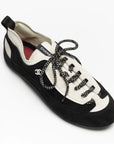 Chanel Suede & Mixed-Fibre Sneakers