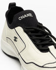 Chanel Leather & Mixed-Fibre Sneakers