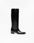 Chanel Leather Boots