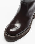 Chanel Glossy Leather Boots