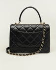 Chanel Flap Bag with Top Handle