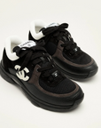 Chanel Mesh, Suede & Textured Leather Sneakers