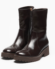 Chanel Glossy Leather Boots