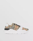 Burberry Men's Vintage Check, Suede and Leather Sneakers
