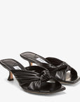 Jimmy Choo Women's Black Nappa Leather Mules