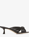 Jimmy Choo Women's Black Nappa Leather Mules