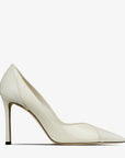 Jimmy Choo Women's Latte Nappa and Patent Leather Pumps