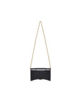 Balenciaga WOMEN'S HOURGLASS WALLET ON CHAIN BOX IN BLACK