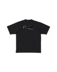 Balenciaga MEN'S GAFFER T-SHIRT LARGE FIT IN BLACK