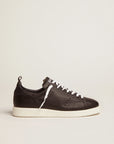 Golden Goose Men’s Starter sneakers in total black leather