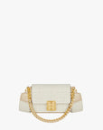 GIVENCHY Women's Small 4G bag in 4G embroidered canvas with chain