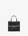 Givenchy Women's Mini G Tote shopping bag in 4G coated canvas