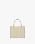Givenchy Women's Mini G Tote shopping bag in 4G coated canvas