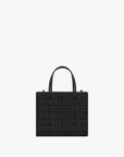 GIVENCHY Women’s Mini G Tote shopping bag in 4G embroidered canvas