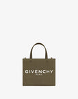Givenchy Women's Mini G Tote shopping bag in canvas