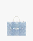 Givenchy Women's Medium G Tote shopping bag in 4G denim