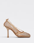 Bottega Veneta Women's Stretch Pumps in Beige