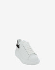 Alexander McQueen Women's Oversized Sneaker in White/black