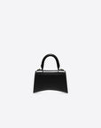 Balenciaga WOMEN'S HOURGLASS XS HANDBAG BOX IN BLACK