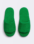 Bottega Veneta Women's Resort Sponge Slides in Grass
