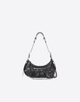 Balenciaga WOMEN'S LE CAGOLE SMALL SHOULDER BAG IN BLACK
