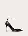 Valentino Garavani Women's TAN-GO PATENT LEATHER PUMP 100MM