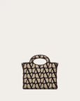Valentino Garavani Women's LE TROISIÈME MINI SHOPPING BAG IN TOILE ICONOGRAPHE