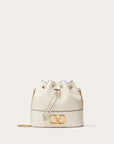 Valentino Garavani Women's MINI BUCKET BAG IN NAPPA WITH VLOGO SIGNATURE CHAIN