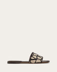 Valentino Garavani Women's TOILE ICONOGRAPHE SLIDE SANDAL
