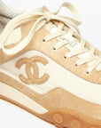 Chanel Fabric & Suede Sneakers
