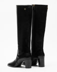 Chanel Leather Boots