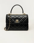 Chanel Flap Bag with Top Handle