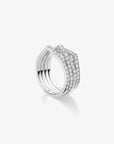Repossi -  Antifer 4-row diamond ring
