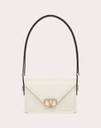 Valentino Garavani Women's SMALL VALENTINO GARAVANI SHOULDER LETTER BAG IN SMOOTH CALFSKIN