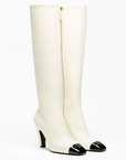 Chanel Leather Boots
