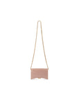 Balenciaga WOMEN’S HOURGLASS WALLET WITH CHAIN CROCODILE EMBOSSED