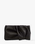 Jimmy Choo Women's Bonny Clutch Black Satin Clutch Bag