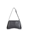 Balenciaga WOMEN'S DOWNTOWN SMALL SHOULDER BAG IN BLACK