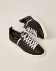 Golden Goose Men’s Starter sneakers in total black leather