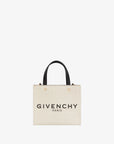 GIVENCHY Women’s Mini g tote shopping bag in canvas