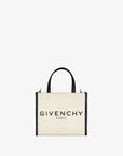 GIVENCHY Women's Mini G Tote shopper bag in 4G coated canvas