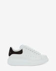 Alexander McQueen Women's Oversized Sneaker in White/black