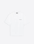 Balenciaga MEN'S LOGO MEDIUM FIT T-SHIRT IN WHITE