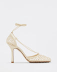 Bottega Veneta Women’s Stretch Sandals in Toile
