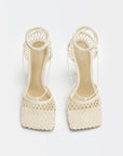 Bottega Veneta Women’s Stretch Sandals in Toile