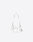 Balenciaga WOMEN'S LE CAGOLE XS SHOULDER BAG IN WHITE