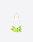 Balenciaga WOMEN'S LE CAGOLE XS SHOULDER BAG IN YELLOW