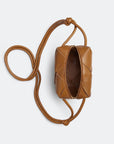 Bottega Veneta Women's Mini Cassette Camera Bag in camel